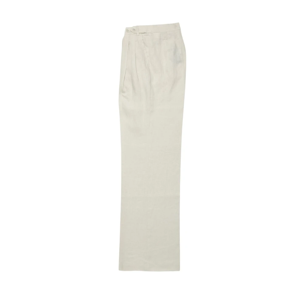 Trousers > Wide Trousers - - Brooks Brothers - Modalova