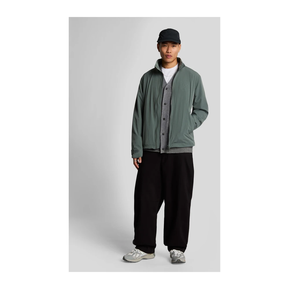Lyle & Scott Jassen Keyline Windbreaker Jas Green Heren
