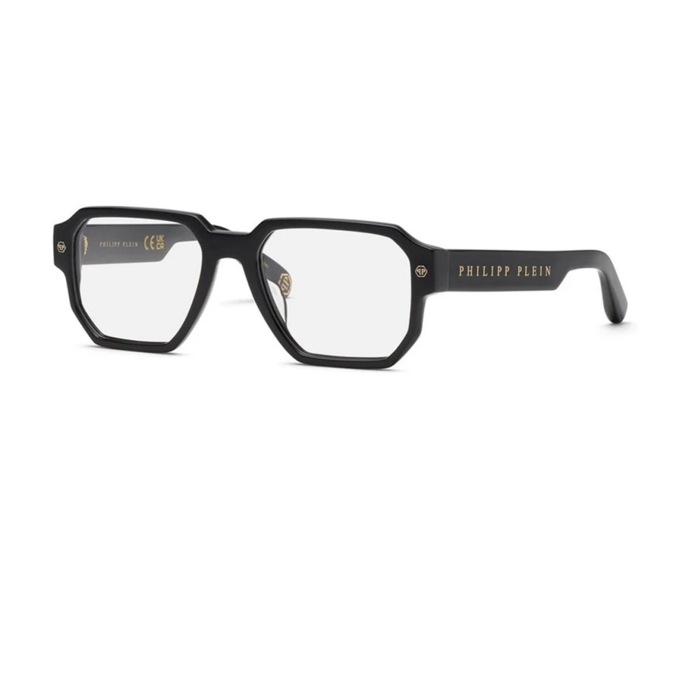 Philipp Plein Men's Black Vpp199v 700Y Glasses - Glasses - 56 Mm - Accessories