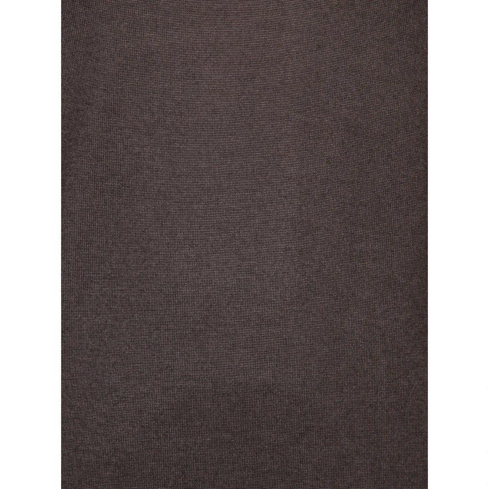 Daniele Fiesoli Bruine Merinowollen Trui Aw24 Brown Heren