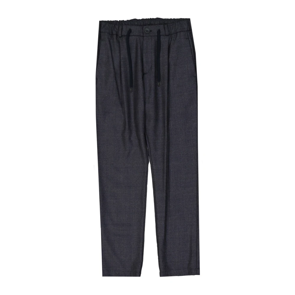 Herno Wool Trousers - Male - Wide Trousers - Gray - L - Trousers