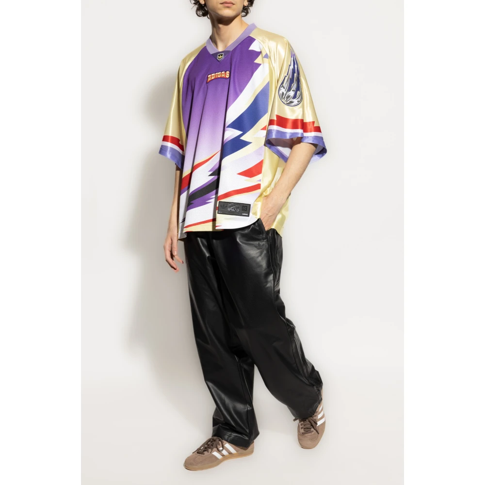 adidas Originals V-hals T-shirt Multicolor Heren