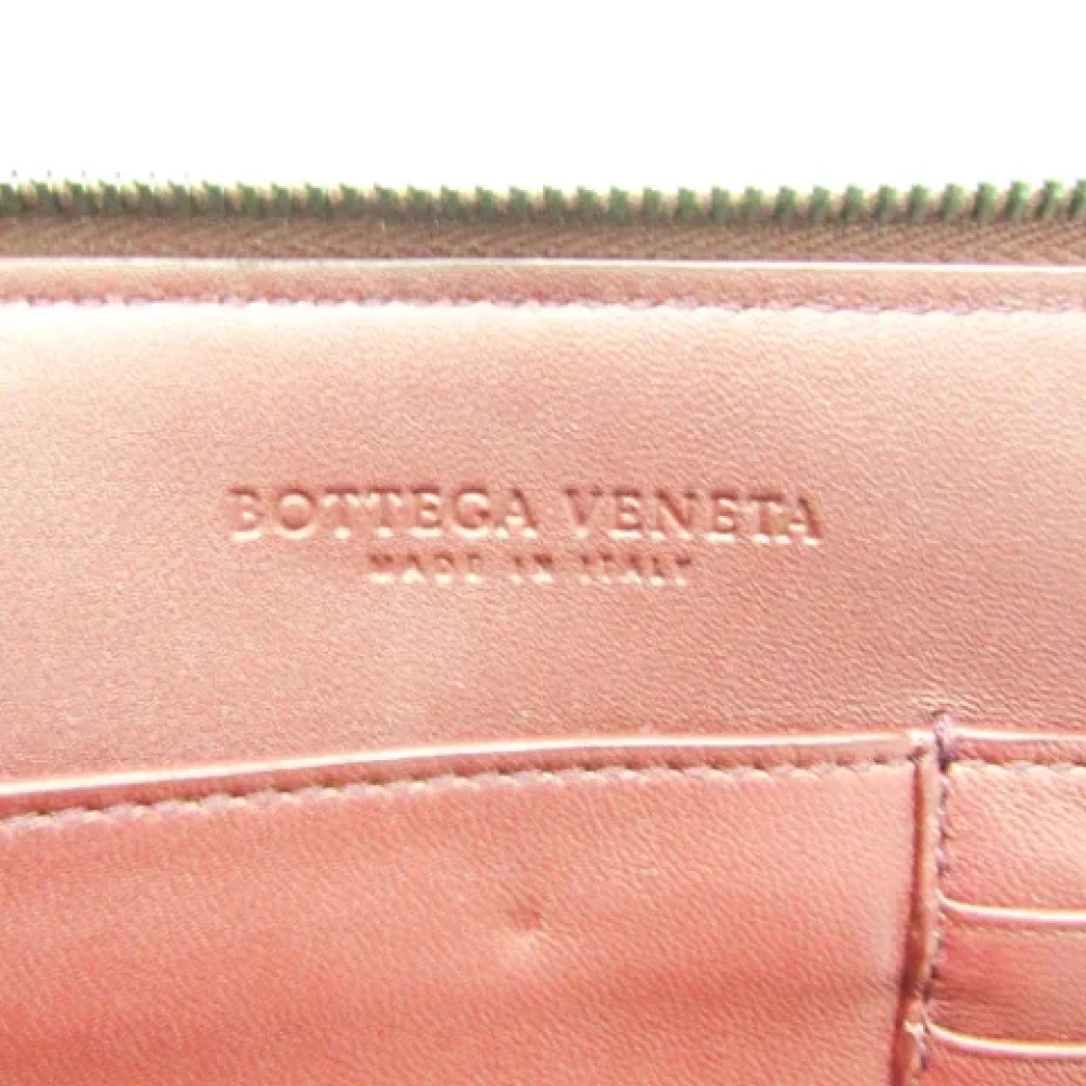 Bottega Veneta Vintage Pre-owned Leather clutches Pink Dames