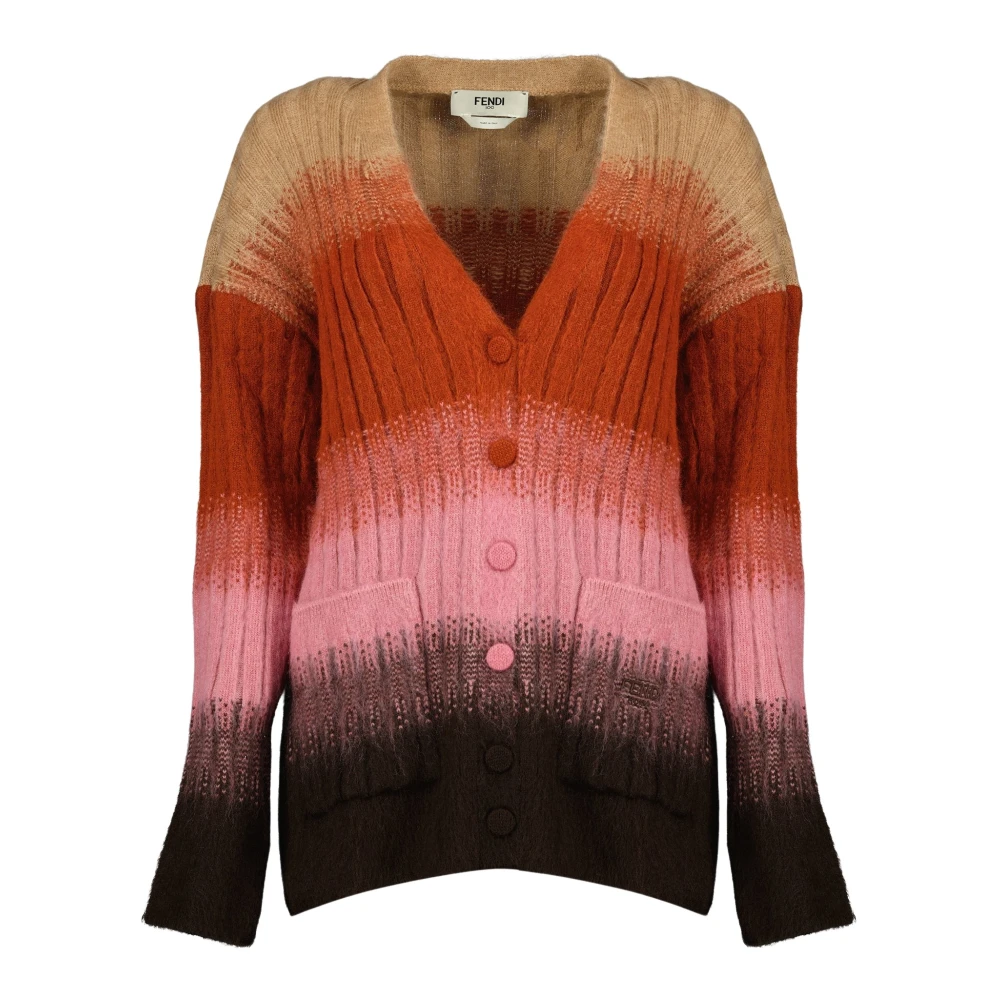Fendi Women's Multicolor Cardigans - Cardigans - Xs - Knitwear