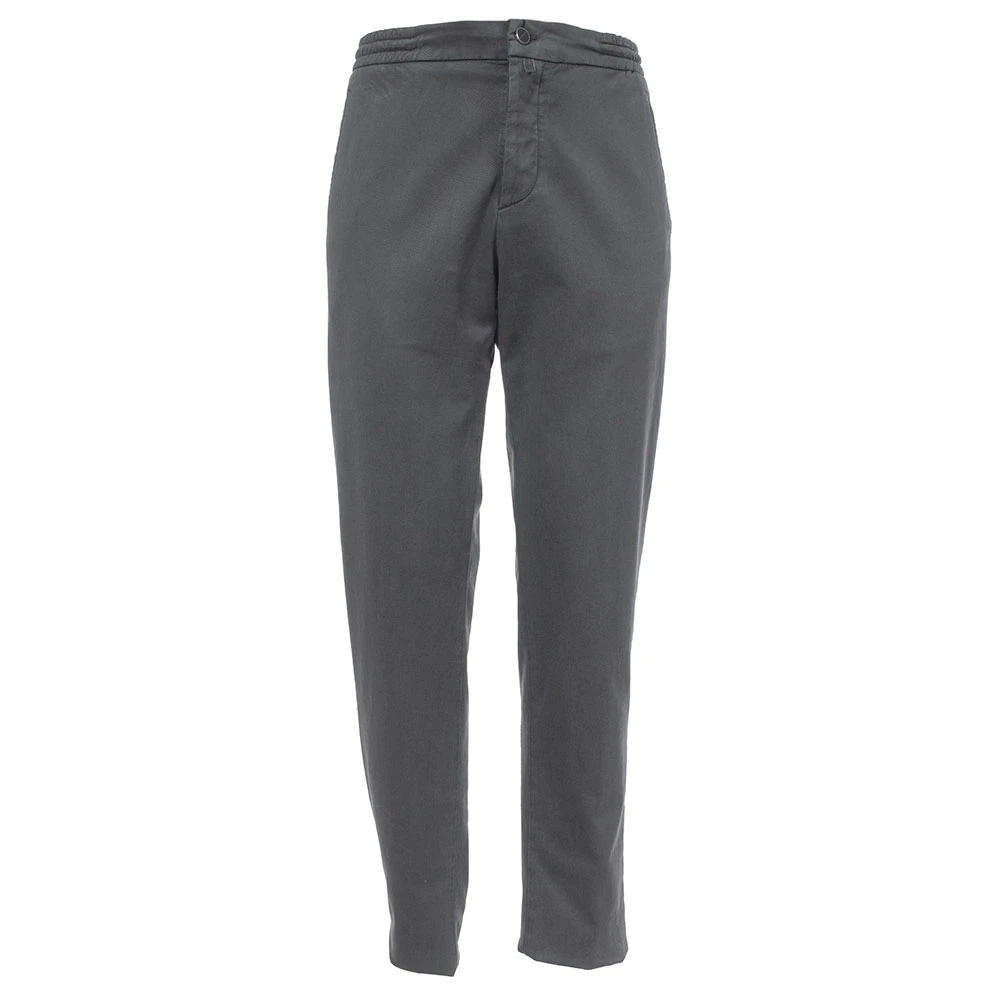 Kiton - Trousers > Chinos - Gray - Kiton - Modalova