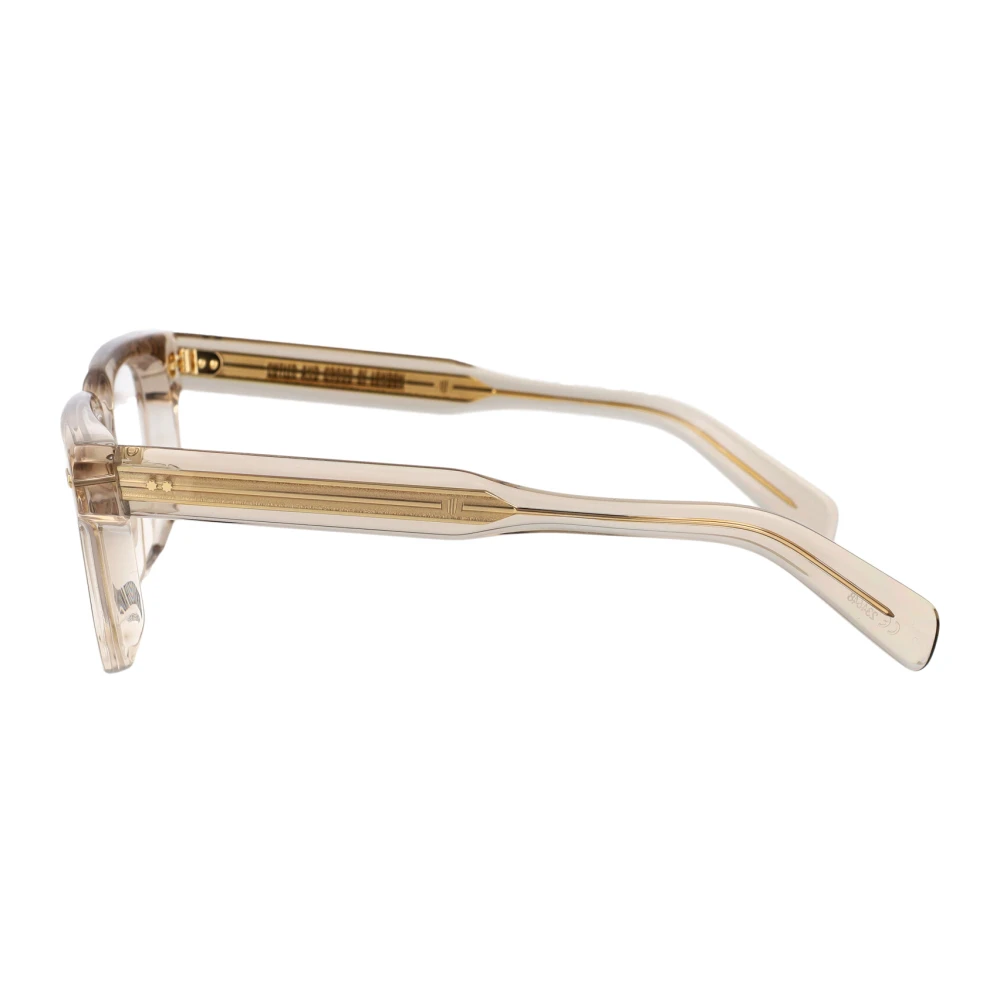 Cutler And Gross Stijlvolle Optische Bril Model 1410 Beige Unisex