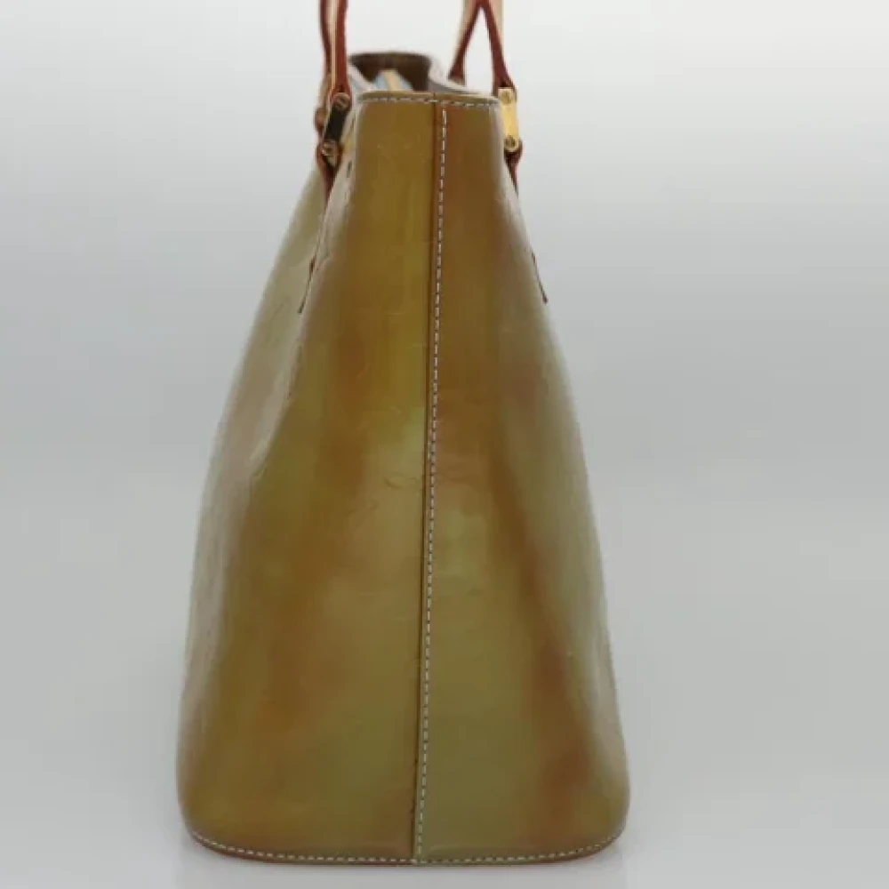 Louis Vuitton Vintage Pre-owned Leather handbags Green Dames
