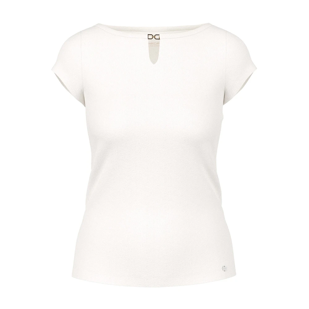 Marc Cain Donna Bianco Top, 2XL, New,