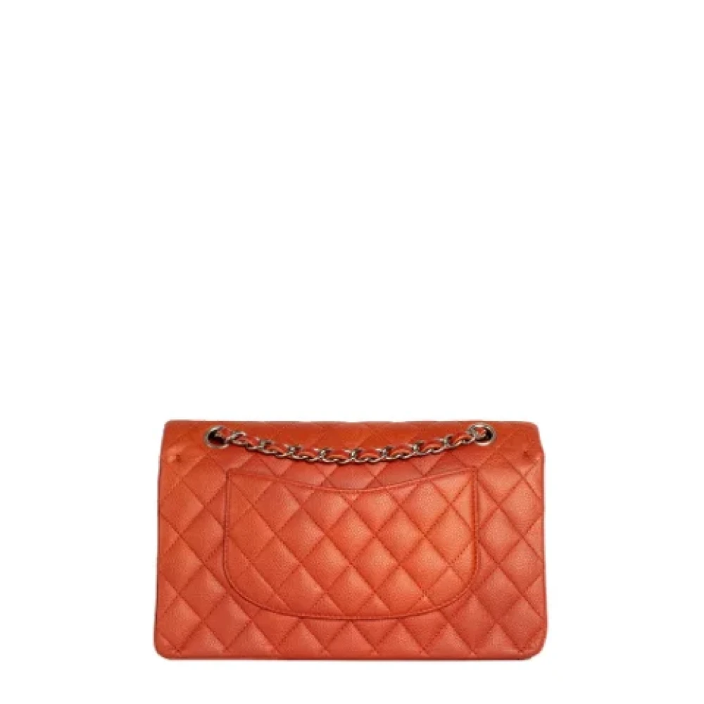 Chanel Vintage Pre-owned Leather chanel-bags Orange Dames