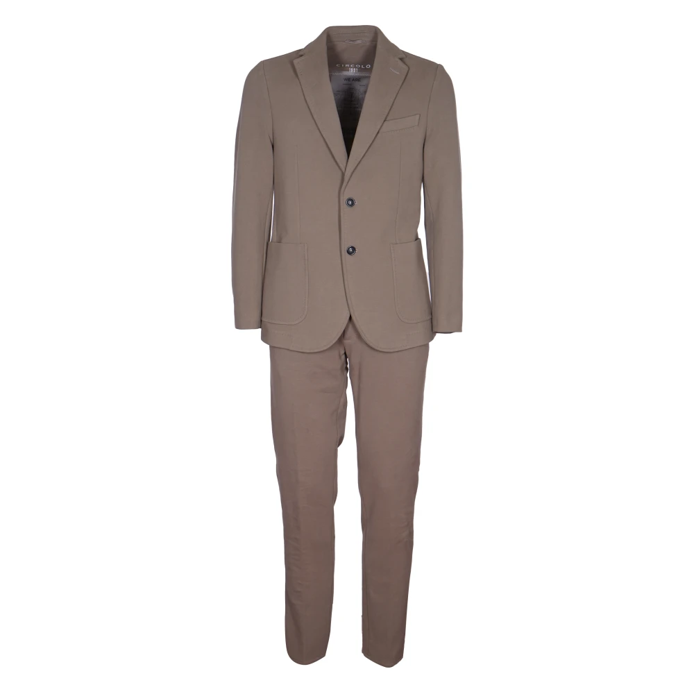 Circolo 1901 Elegante Jurken Collectie Beige Heren