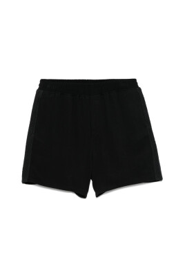black-elasticated-waistband-shorts-with-pockets