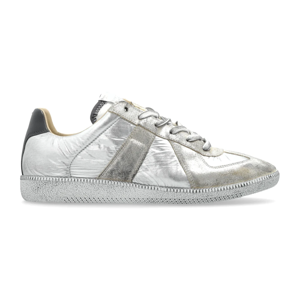 Maison Margiela Men's Gray Sneakers, 5 Uk, Replica Trainers
