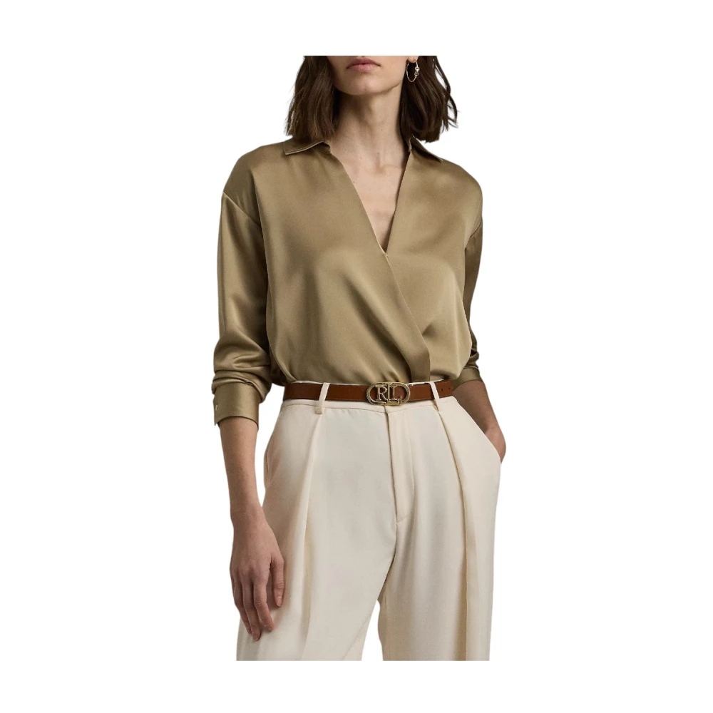 Ralph Lauren Blouse Beige Dames