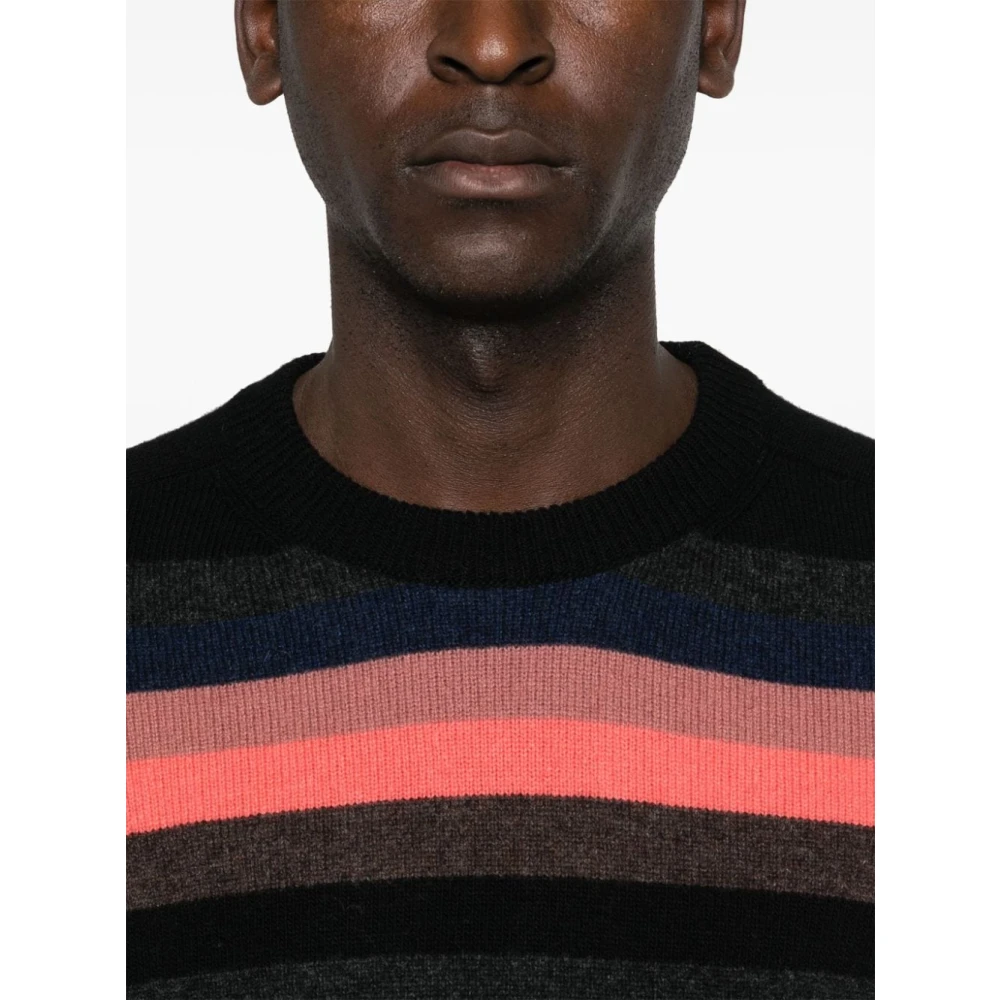 PS By Paul Smith Gestreepte Crewneck Sweaters Multicolor Heren