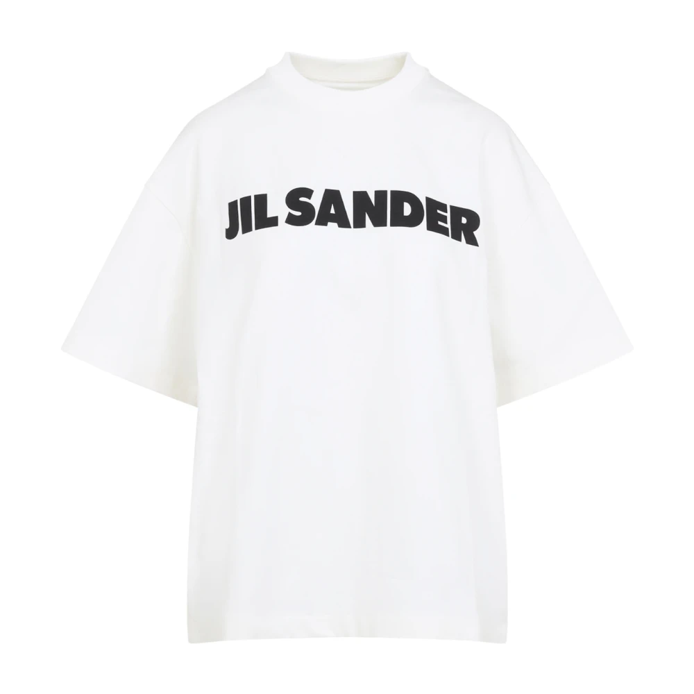 Jil Sander Witte T-shirt voor vrouwen White Dames