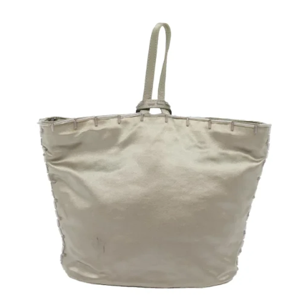 Prada Vintage Pre-owned Fabric prada-bags Gray Dames