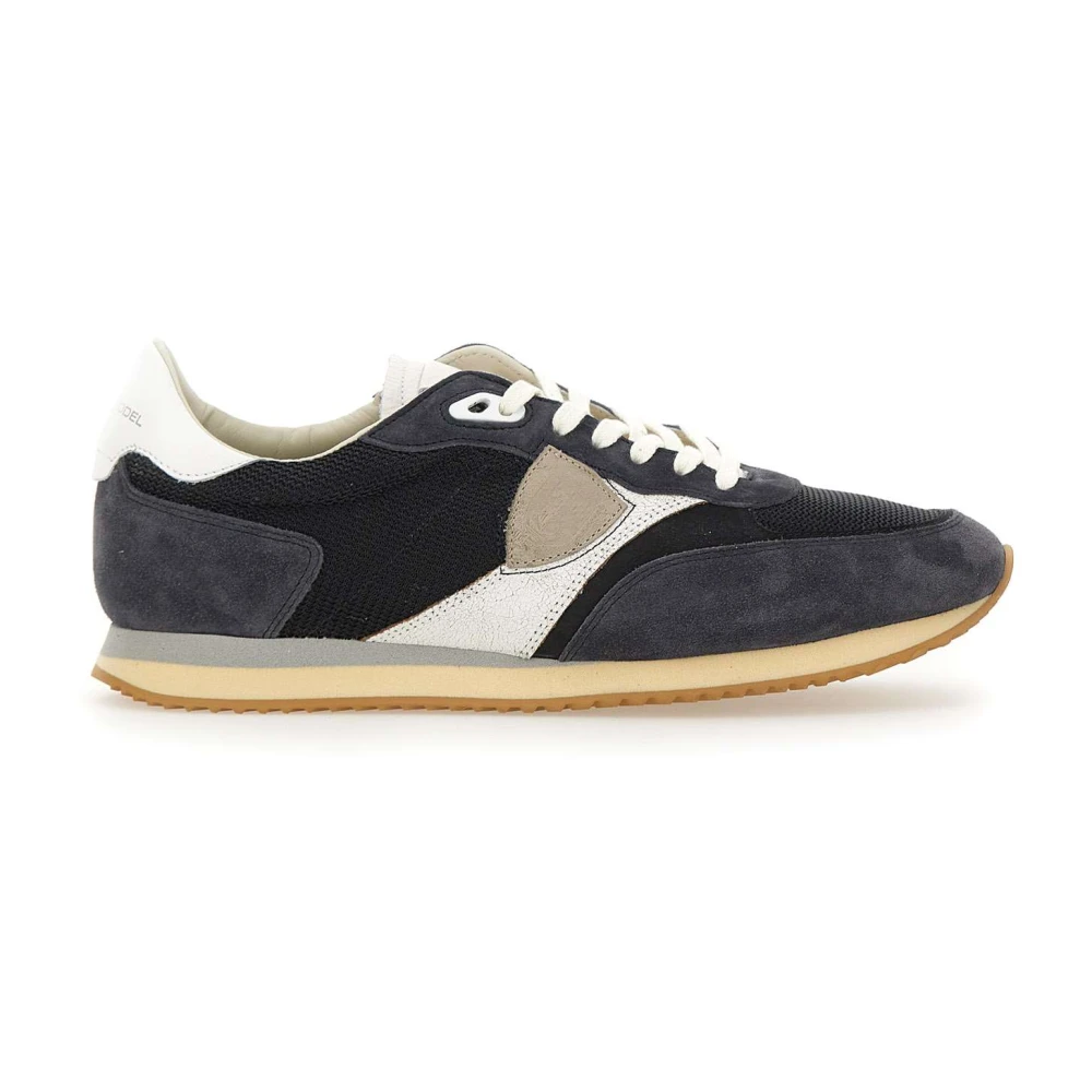 Philippe Model Uomo Blu - Blville Low-Top Running Sneaker - Shoes - 40 Eu