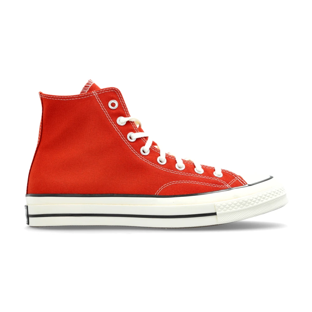 Converse Men's Red Sneakers,, Sports Shoes Chuck 70 Hi Size 8