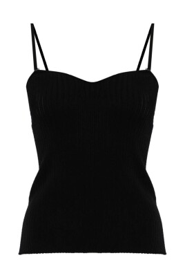 black-knit-sleeveless-top