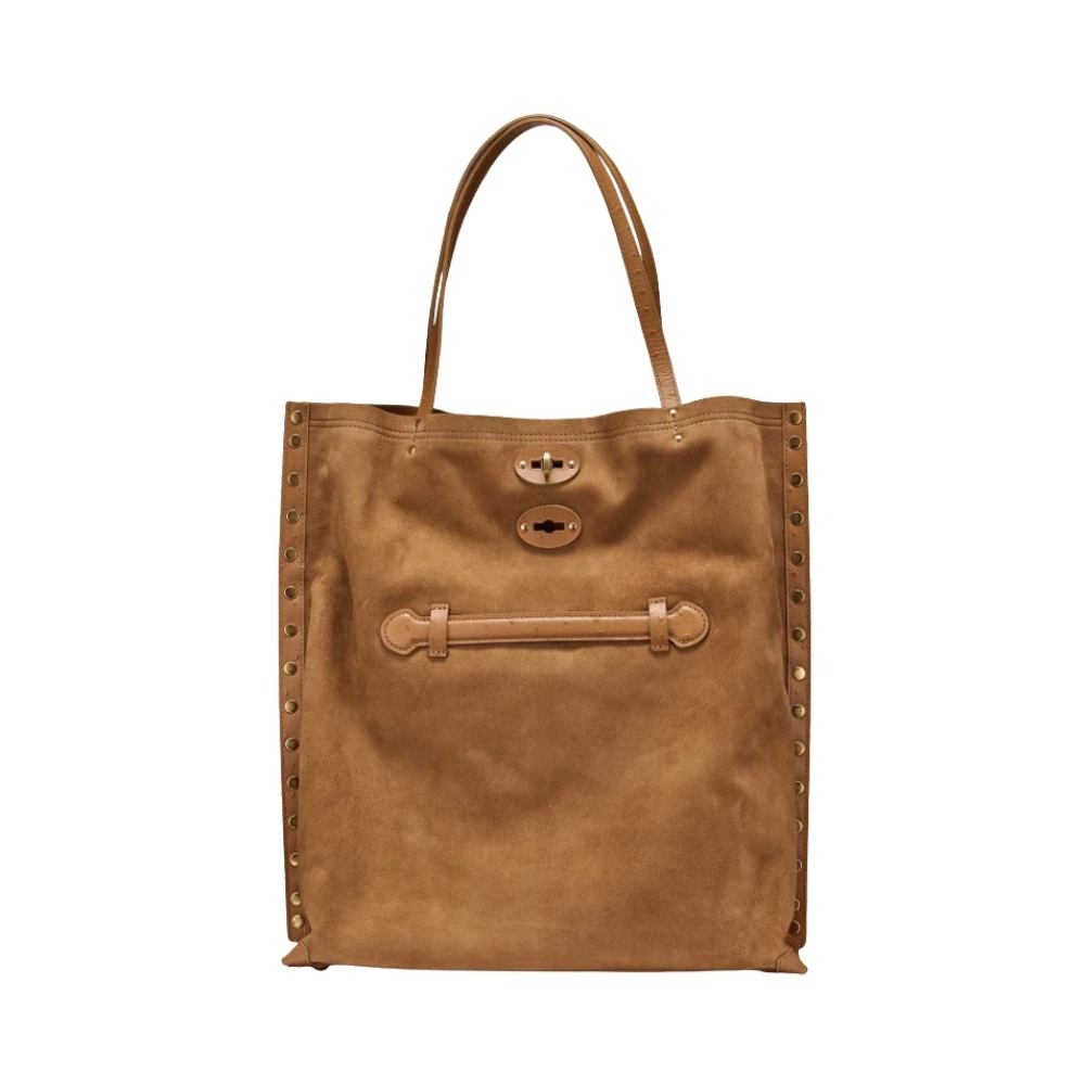Zanellato Brown Shopping Bags, Female, One Size, A' Spasso® Tote