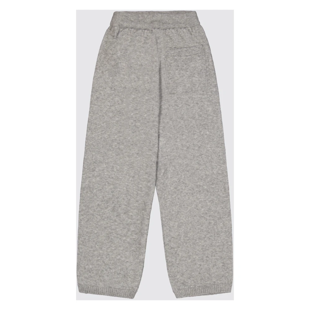Laneus Kasjmier en Zijde Jumpsuit Stijl Broek Gray Heren