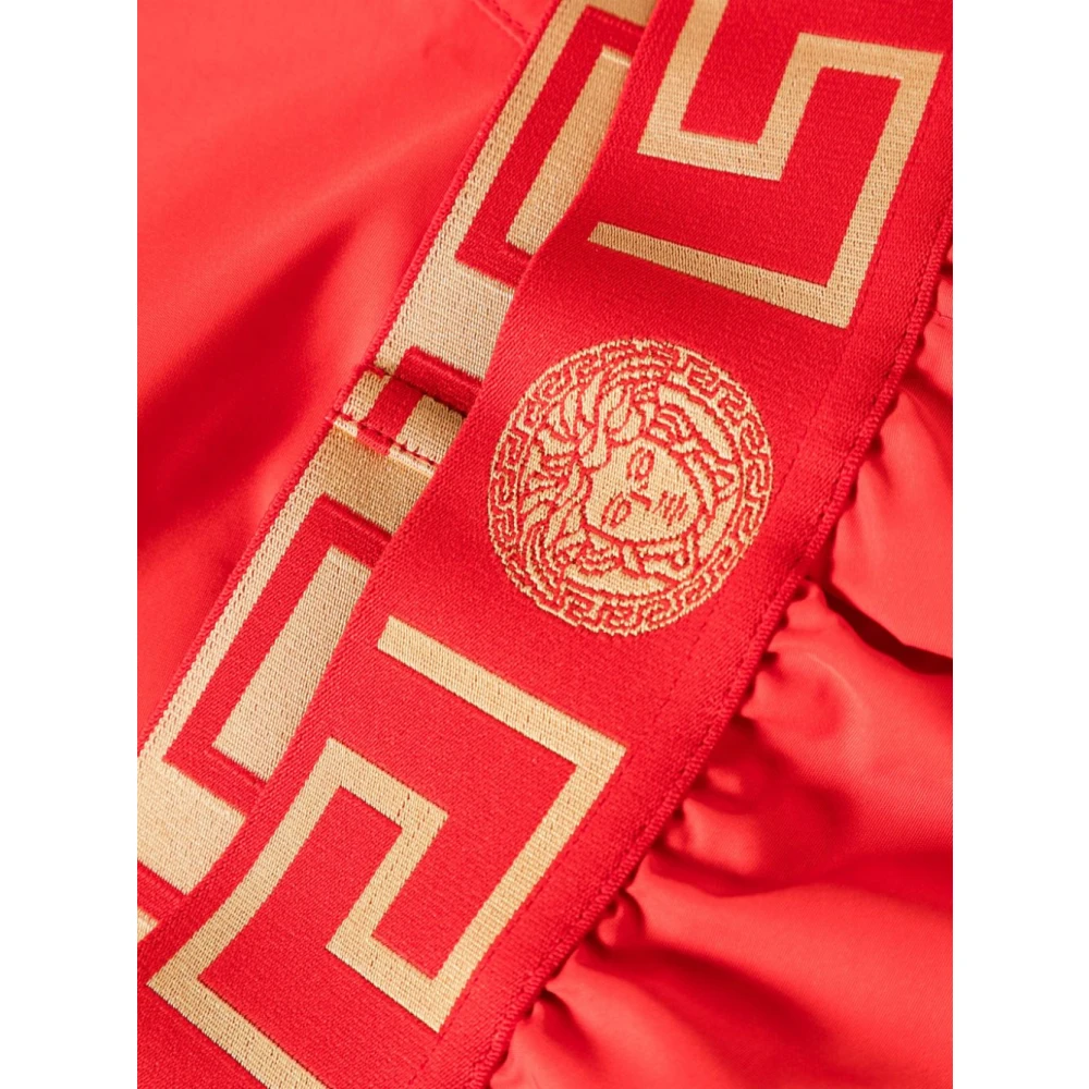 Versace Rood Zee Kleding Red Heren