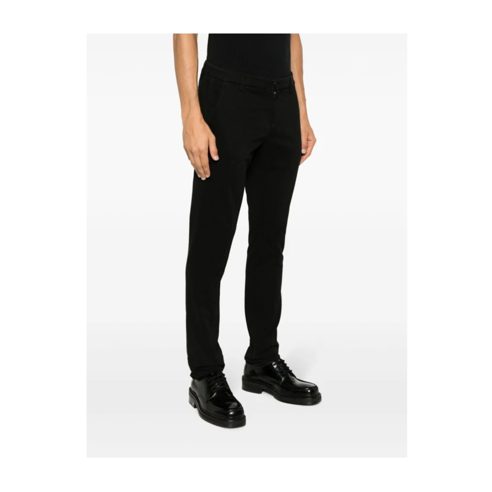 Dondup Chinos Gaubert Stijl Broek Black Heren