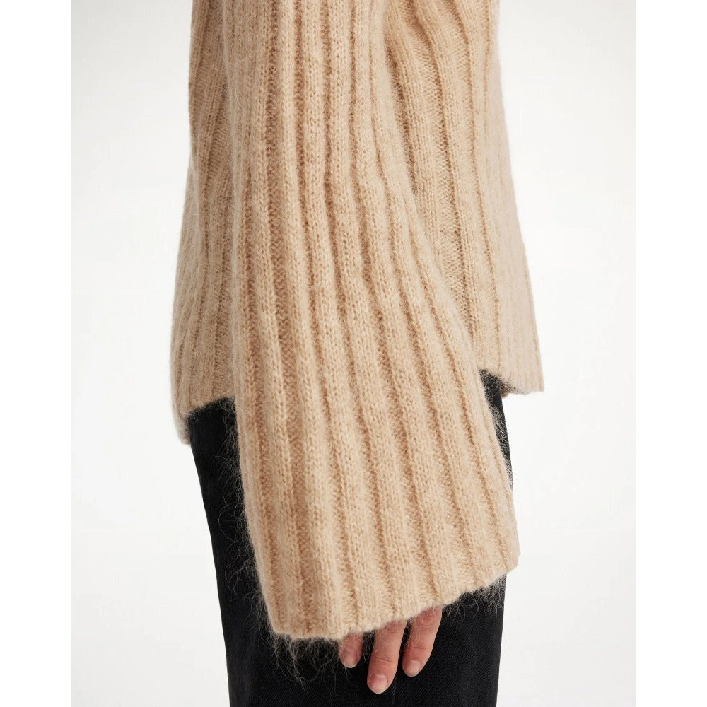 By Malene Birger Beige Twill Mohair Pullover Cierra By Herenne Birger Beige Dames