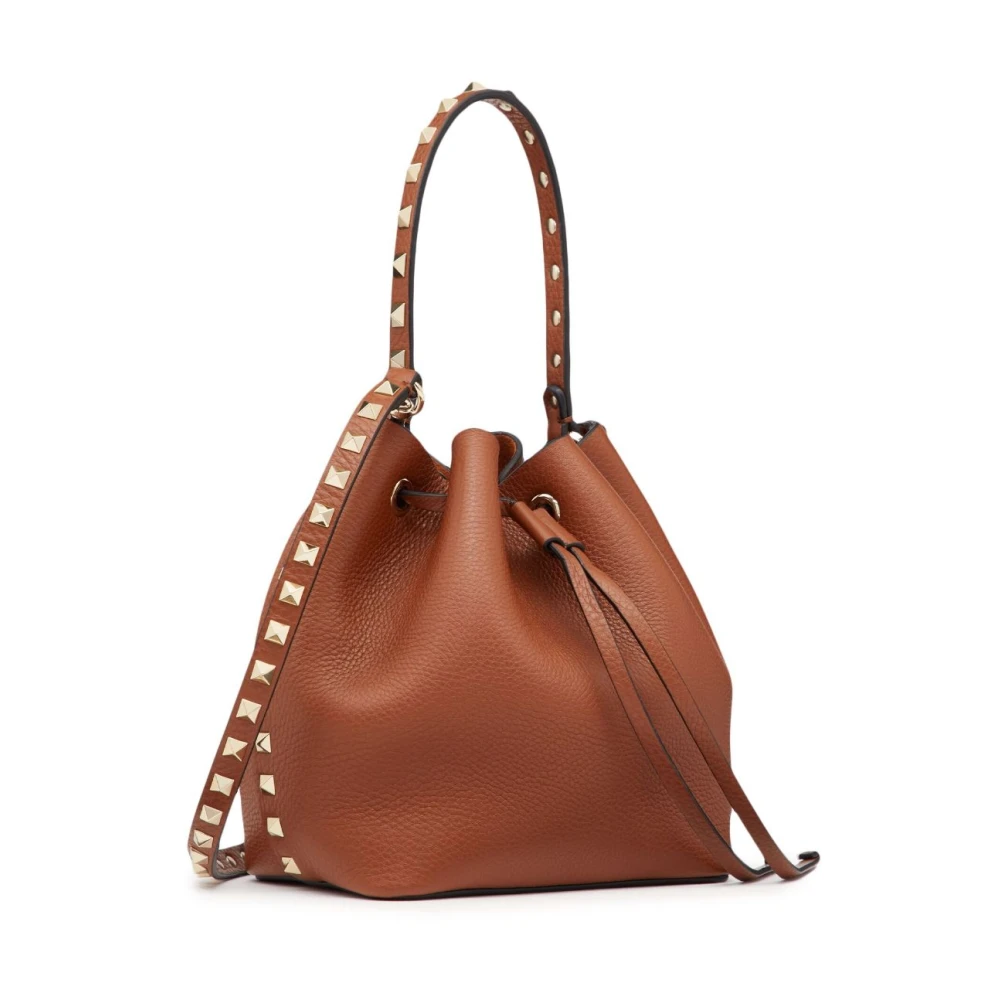 Valentino Garavani Bruine Schoudertas Stijlvol Brown Dames