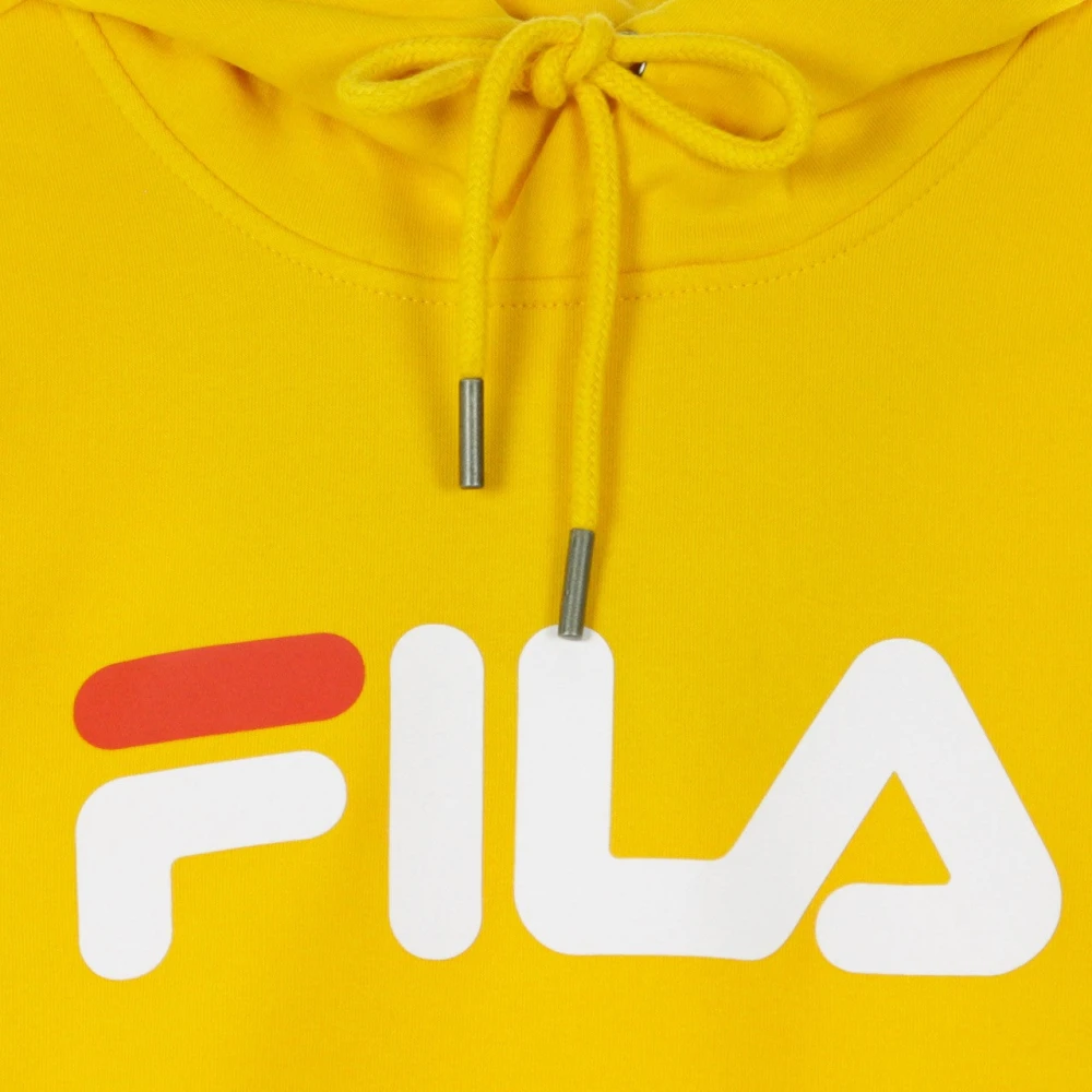Fila Citrus Kangaroo Hoodie Lange Mouwen Sweatshirt Yellow Heren