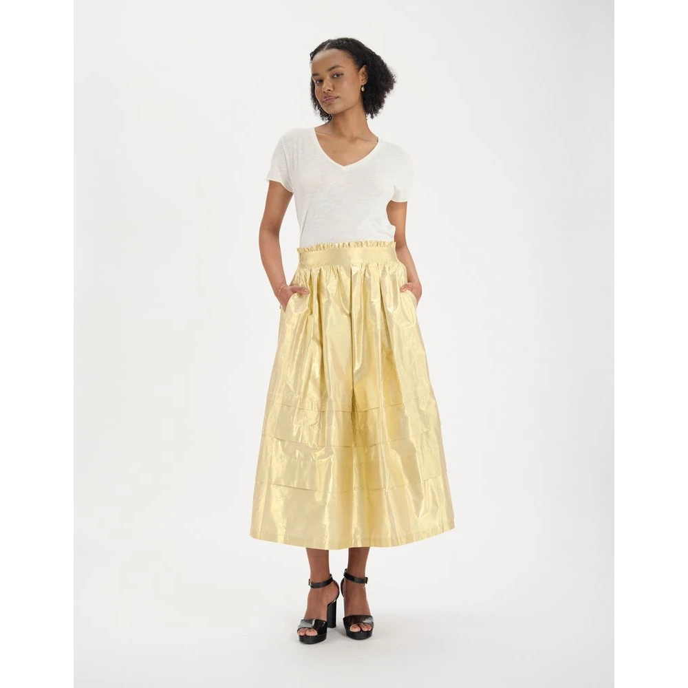 Ines De La Fressange Paris Heloise Skirt Yellow Dames