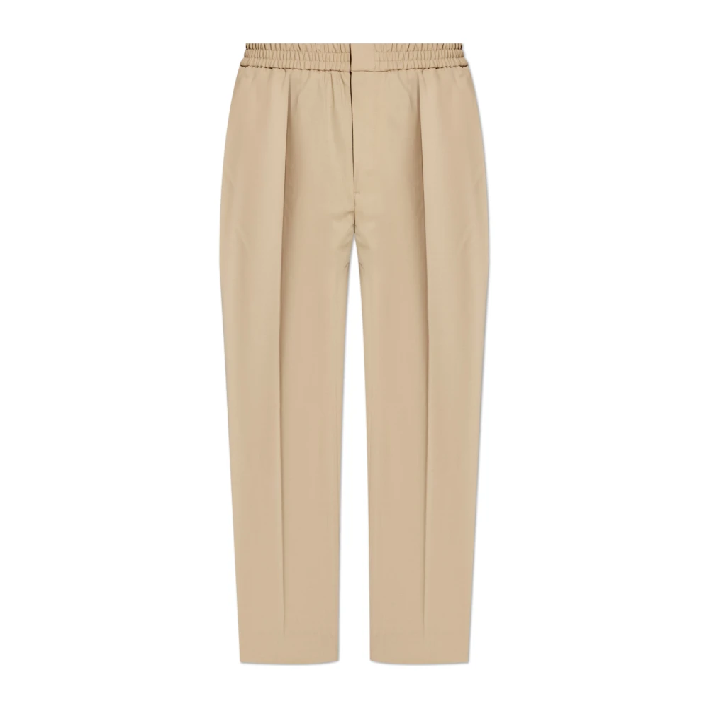 Ami Paris Uomo Beige Pantaloni, M, New,