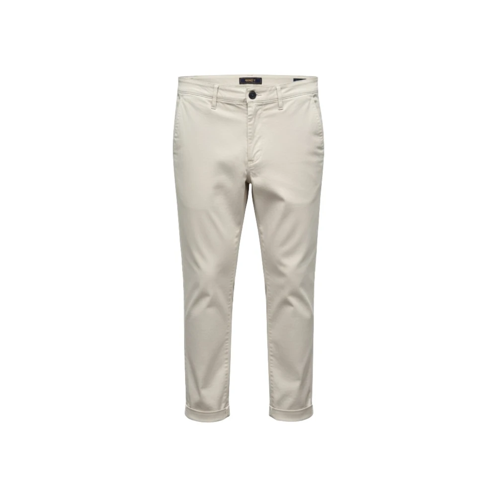 40Weft Men's Beige 2372 W2139 Chinos