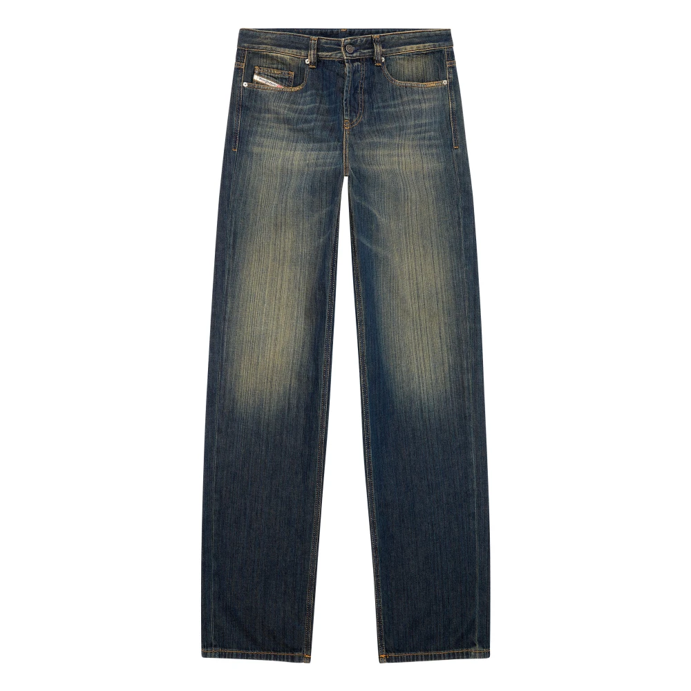 Diesel Loszittende jeans 2001 D-Macro L.30 Blue Heren