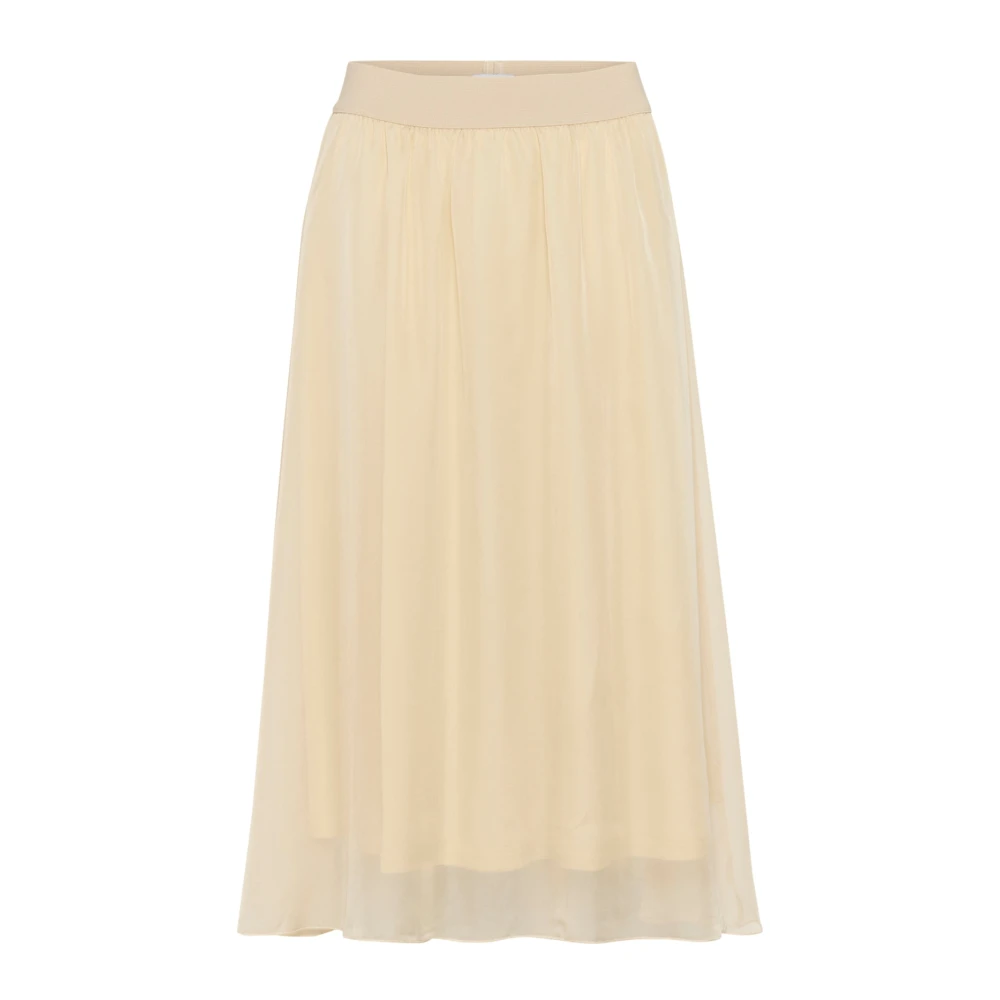 Saint Tropez Women's Gray Coralsz Maxi Skirt - Midi Skirts - Xl - Skirts