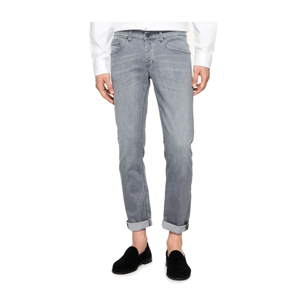 Dondup Skinny Fit George Jeans Gray Heren