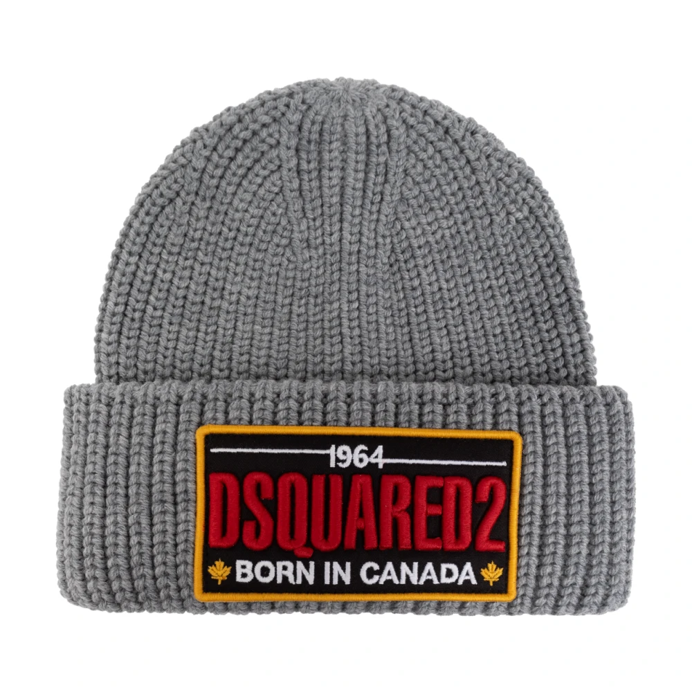Dsquared2 Stijlvolle Hoed voor Mannen en Vrouwen Gray Heren