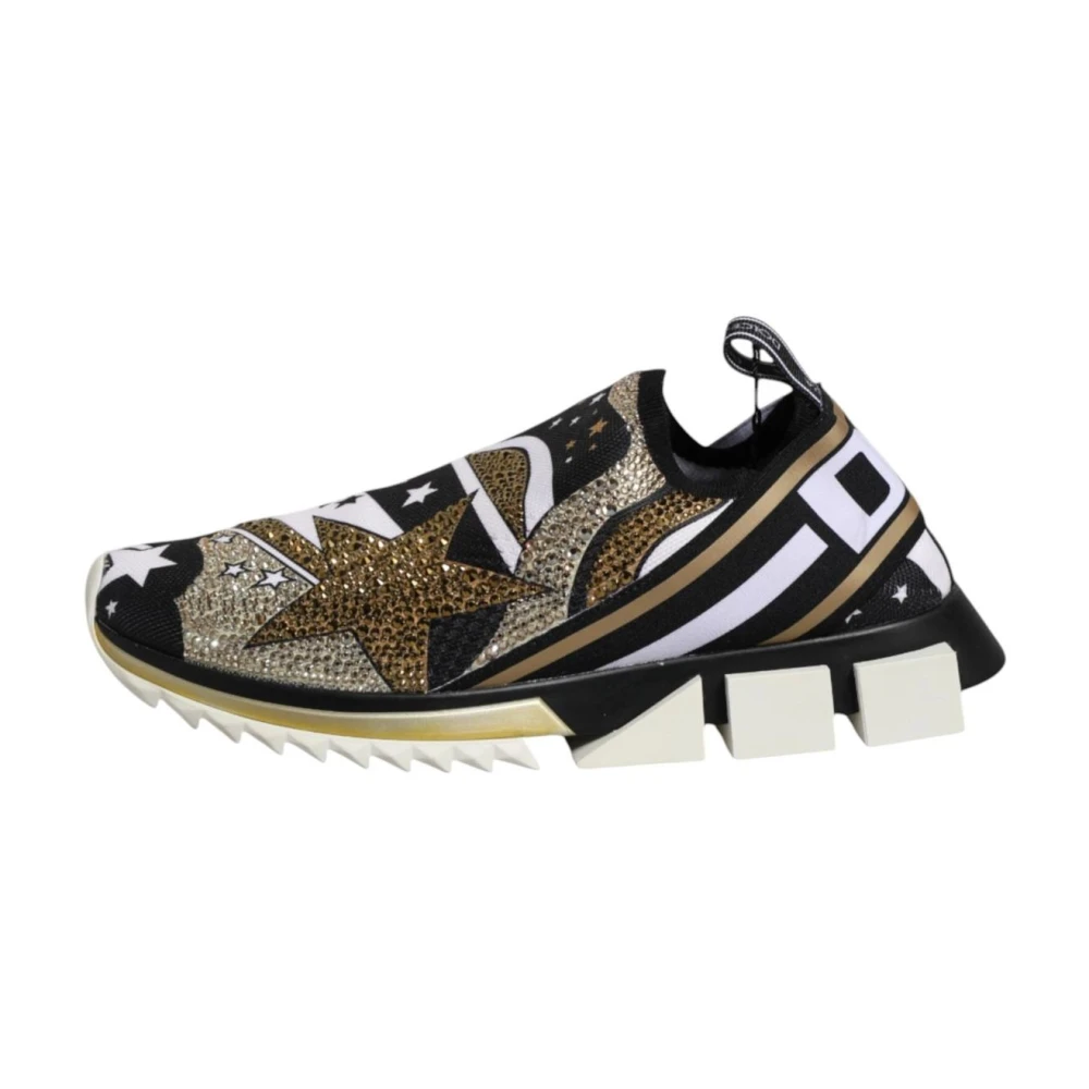 Dolce & Gabbana Men's Multicolor Sorrento Low Top Trainers