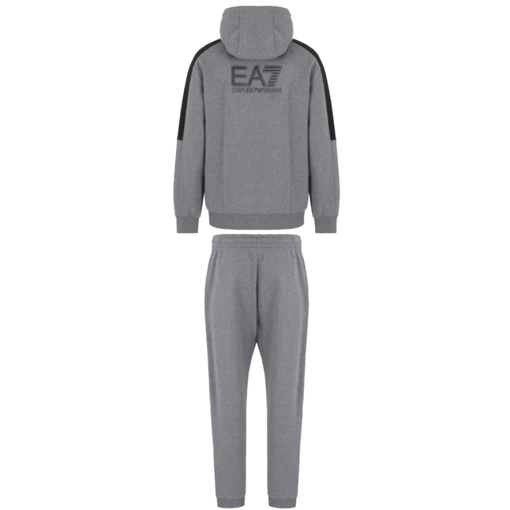 Emporio Armani EA7 RTW Grijs Stijlvolle Sportkleding Gray Heren