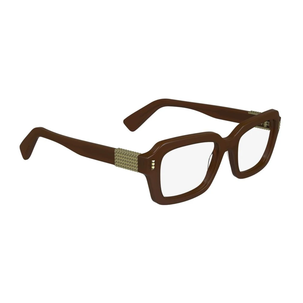 Lanvin Bruine Acetaatmontuur Bril voor Vrouwen Brown Dames
