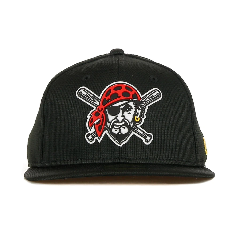 new era MLB 5950 Official Clubhouse Pitpir Cap Black Heren