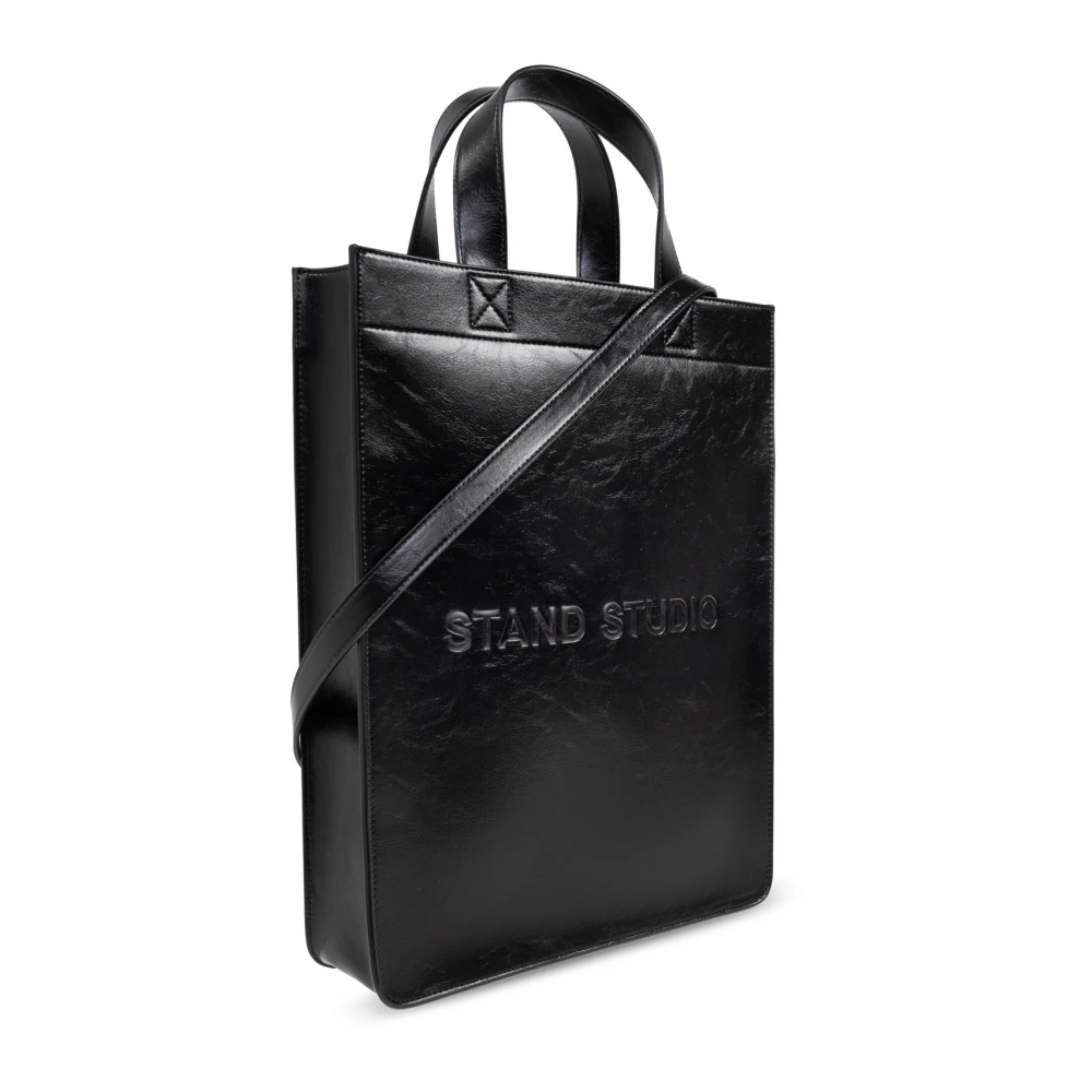 Stand Studio Tas Sky type shopper Black Dames