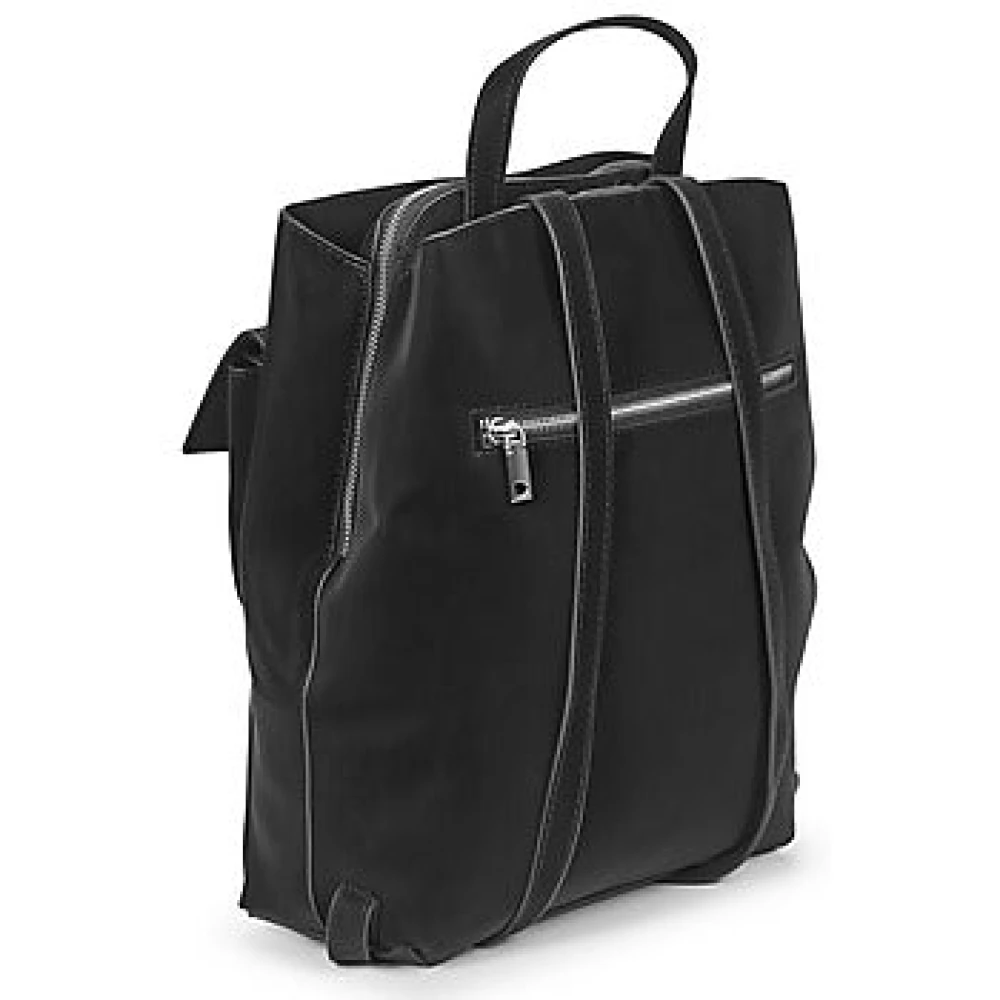 Desigual Stijlvolle Mini Multipocket Rugzak Zwart Black Dames