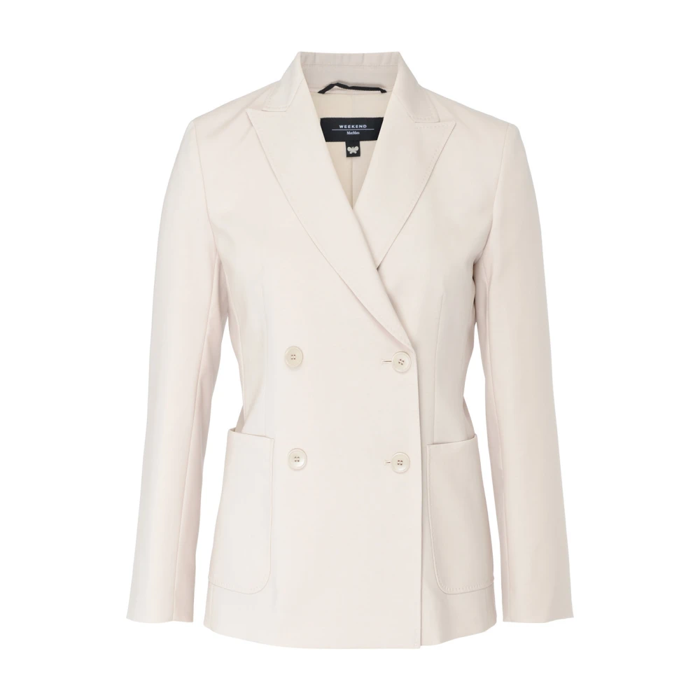 Max Mara Weekend Nervoso Stijlvolle Jurk Beige Dames