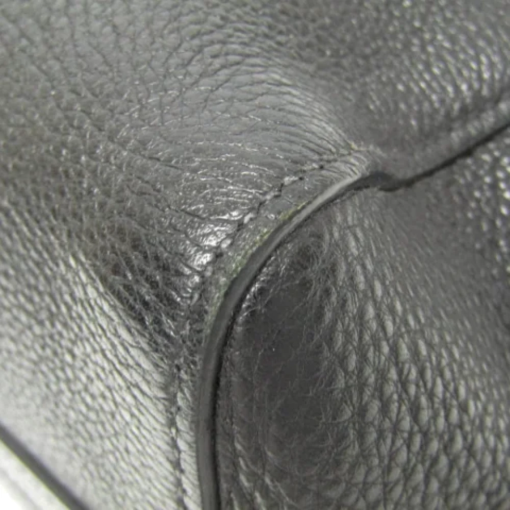 Prada Vintage Pre-owned Leather prada-bags Black Dames