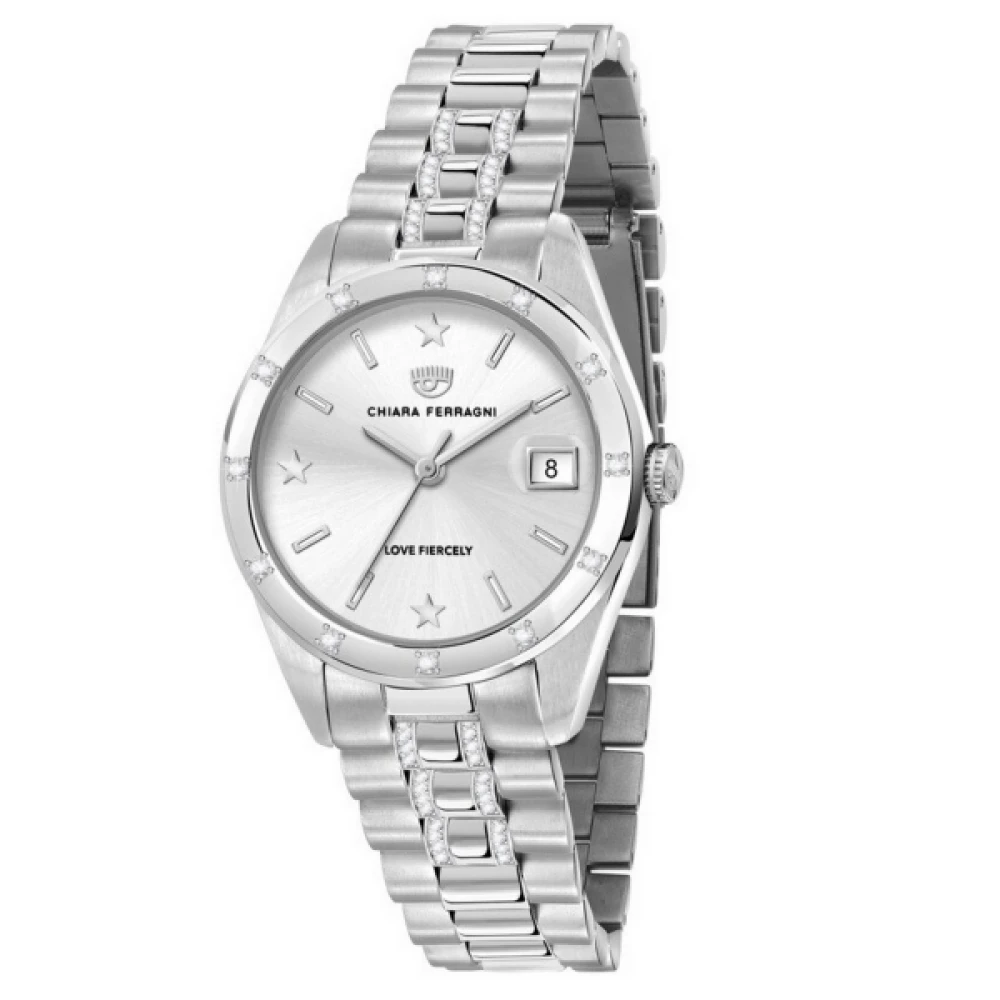 Chiara Ferragni Collection Women's Silver Stainless Steel Lady Watch