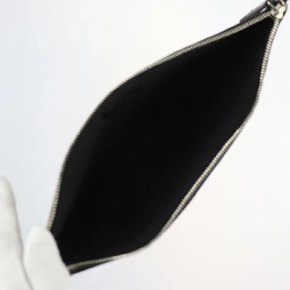 Givenchy Pre-owned Leather clutches Black Dames