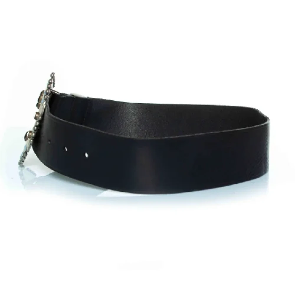 Isabel Marant Pre-owned Leather belts Black Dames