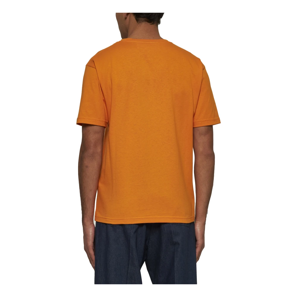Valentino Oranje T-shirts en Polos met Chez Print Orange Heren