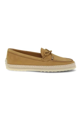 Mock-toe espadrillos i mockskinn